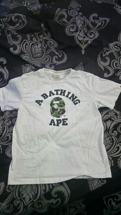 A bathing ape T shirt.