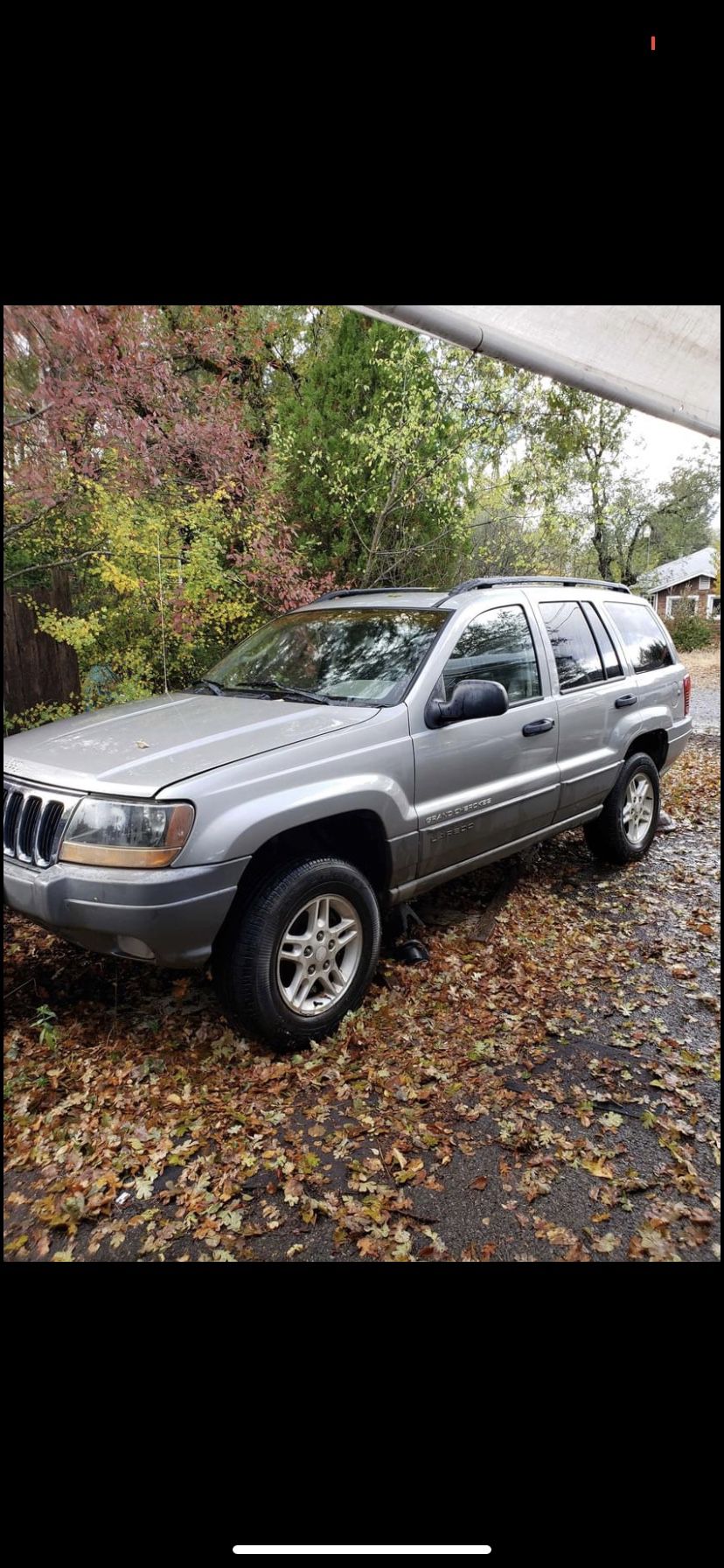 2002 Jeep Grand Cherokee for parts