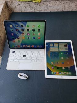 Each One With Case & Charger. 2017 Gold Edition IPAD PRO 12.9 128GB $250!. The new 2019 IPAD PRO 12.9 $450! Both for $620! Trade & Cash Welcome