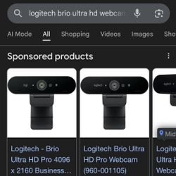 Logitech Brio Hd Webcam 4k 