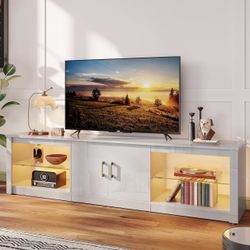 TV Console With LED Light