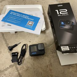 GoPro 12 Pro Black- Like New Conditions 