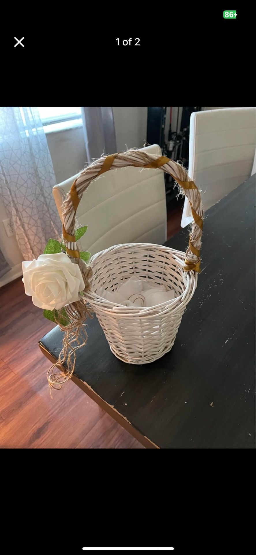 Flower girl basket