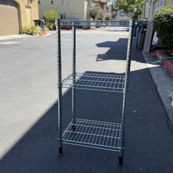 Shelf unit, galvanized, 18 1/8x14x37