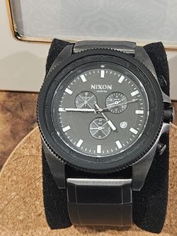Nixon The Rover Chrono Men's Watch – Black – 100M – Excellent Condition