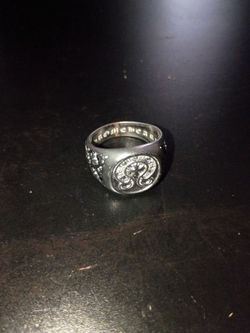 silver Chrome Hearts