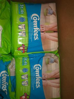 6 package of Pampers 3t-4t