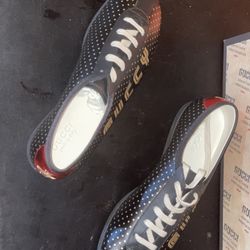 Gucci Black Men's 519723 "Guccy" Falacer Leather Sneakers 