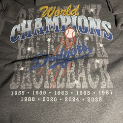 LA Dodgers Back to Back Hoodie
