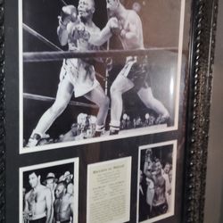 Rocky Marciano  Antique Frame