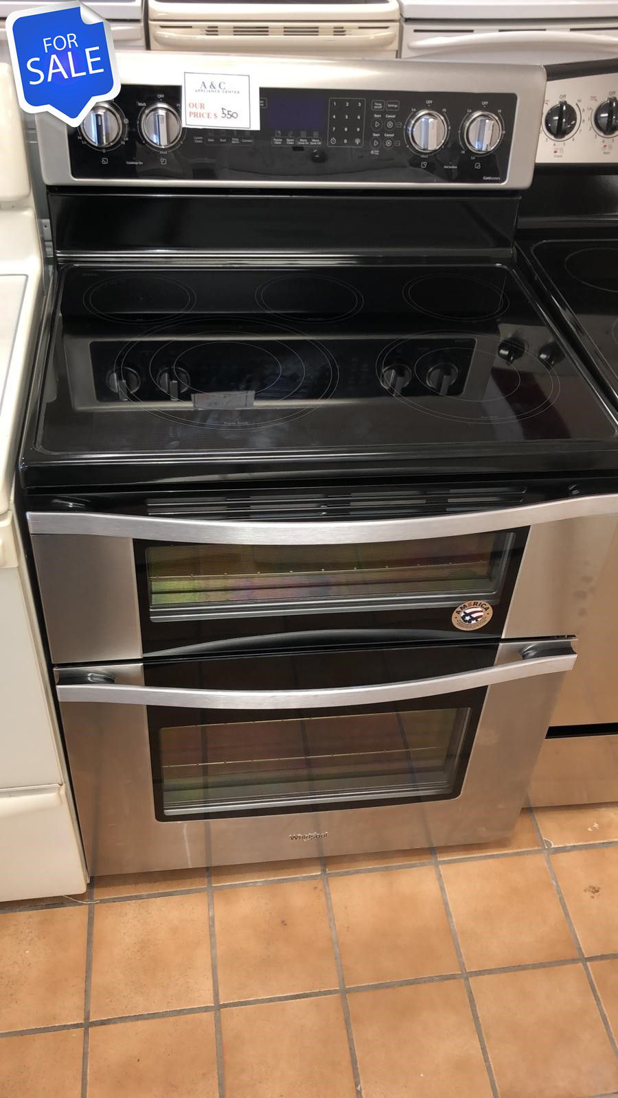 NO CREDIT!! Whirlpool LOWEST PRICES! Electric Stove Oven Double Oven #1568
