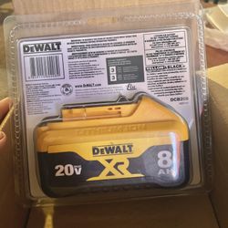 DeWalt batterie 8ah