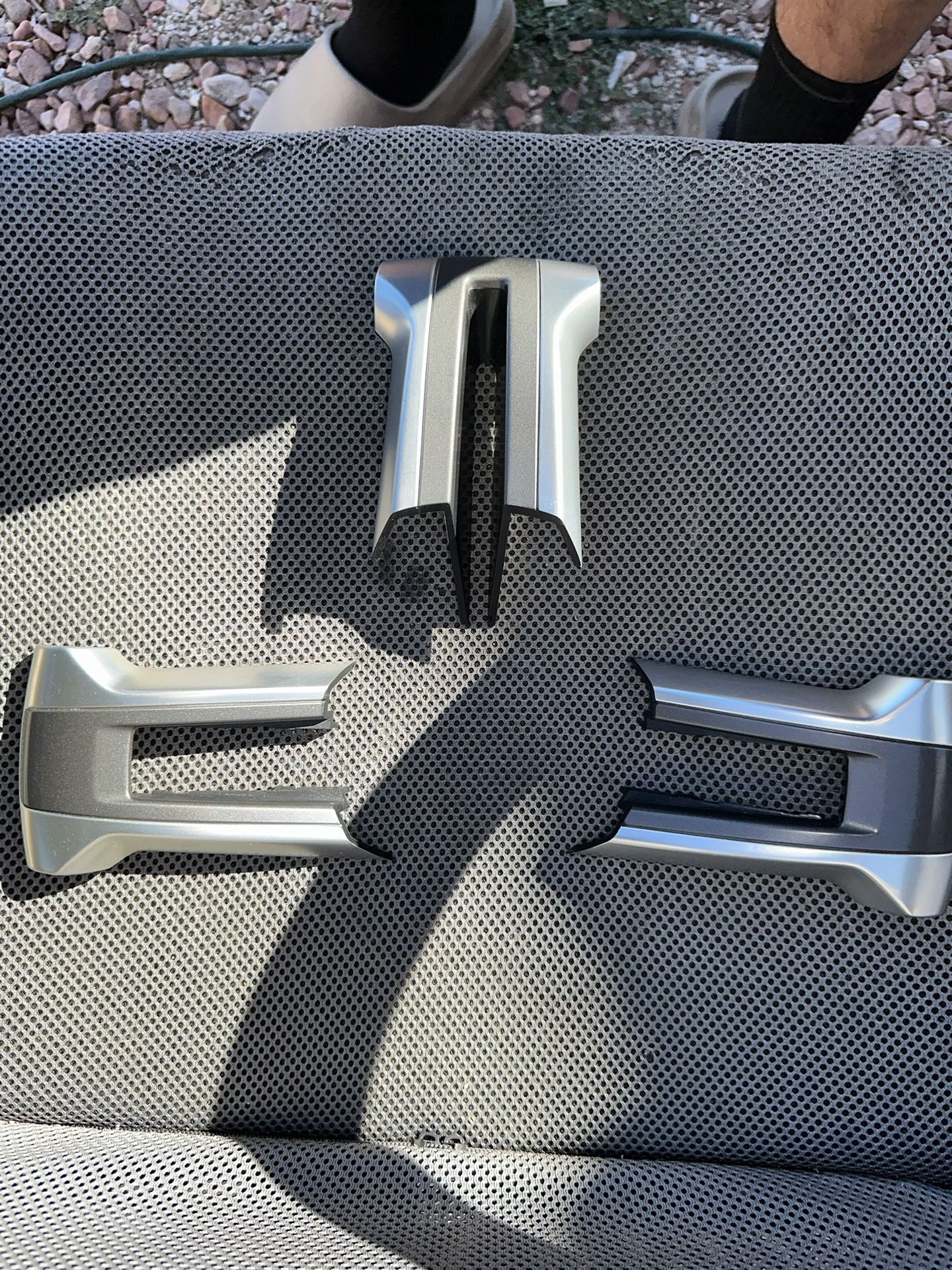 Ford Steering Wheel Spoke Cover Kit OEM Replacement Satin Premium Mustang V6/ GT/ Shelby/ GT(contact info removed)-2014/ Boss (contact info removed)-2