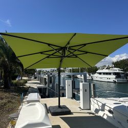 Midtown 10 ft Square Supreme Umbrella