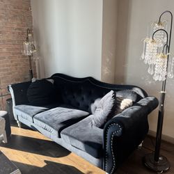 82” Velvet Sofa 