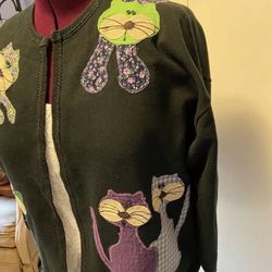 Cat Cardigan 