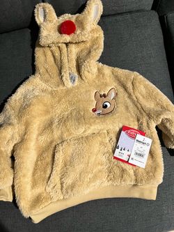 Rudolph the Red-Nosed Reindeer Toddler Hoodie 2T