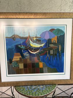 Itzchak Tarkay Limited Edition Serigraph