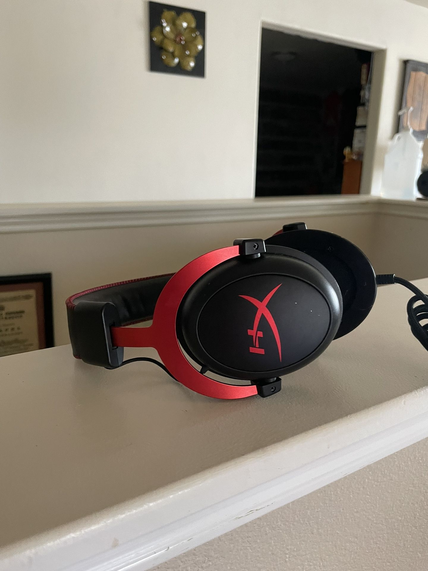 HyperX Cloud II Red KHX-HSCP-RD Gaming Headset 7.1 Surround Sound PC PS4 XBOX