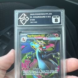 Graded Pokémon Charzard 