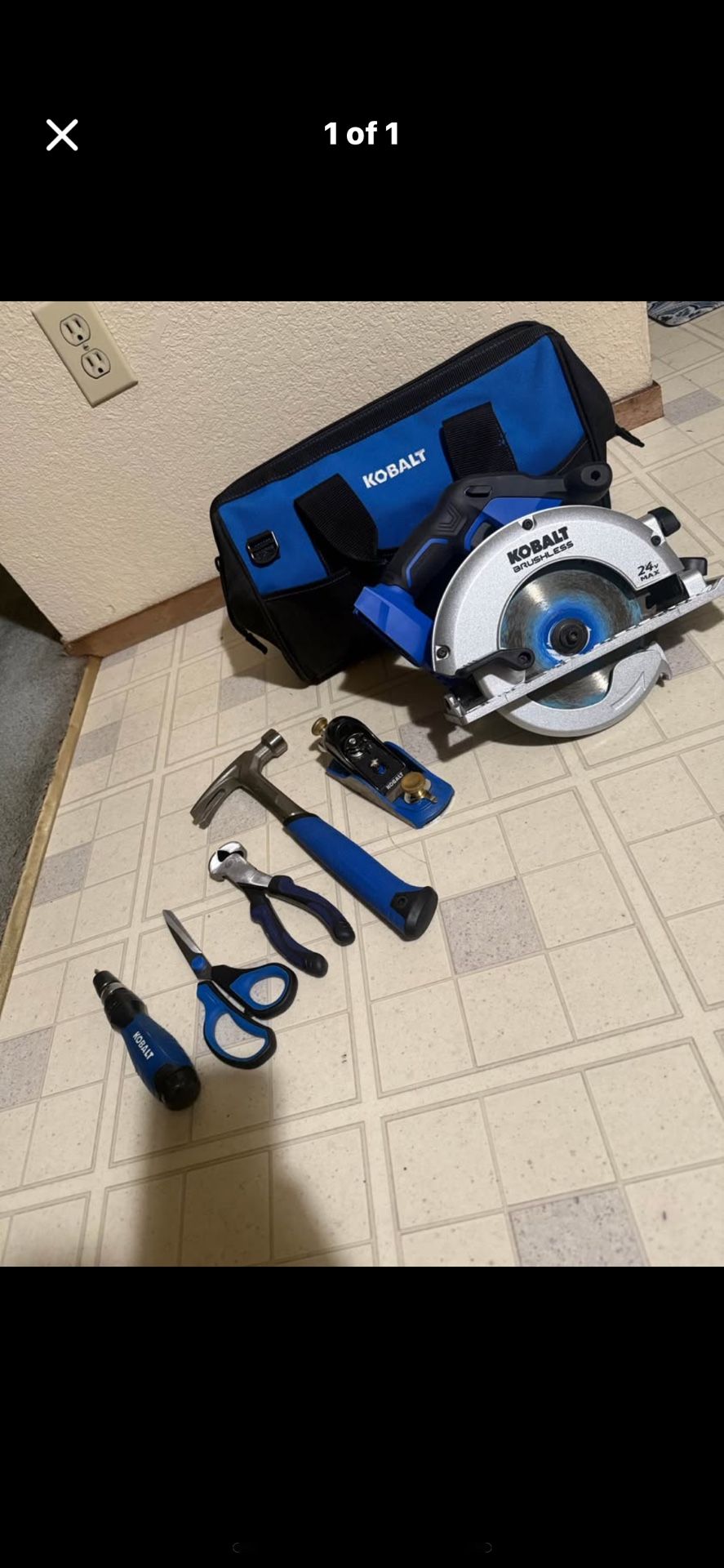 Kobalt Tool Kit Plus Brushless Saw