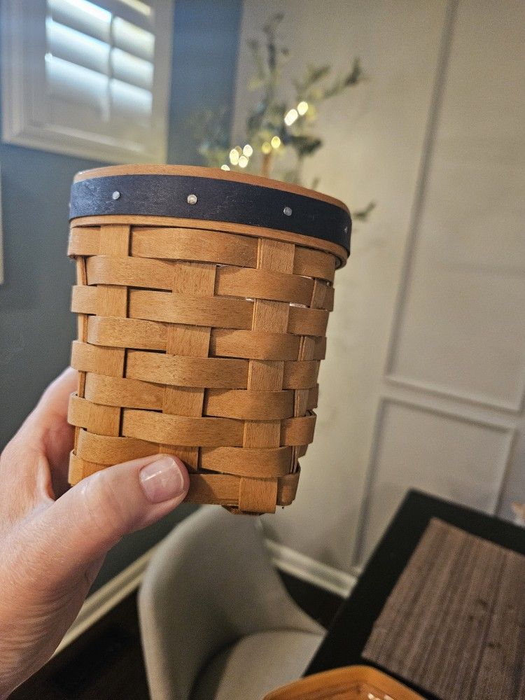 Longaberger Pen Pal Woven Basket