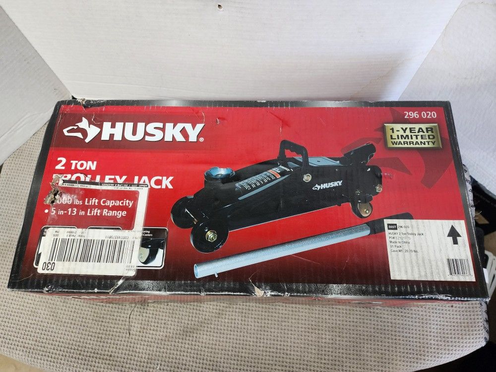 Husky 2 Ton Trolly Jack Brand New (Price Is Firm)