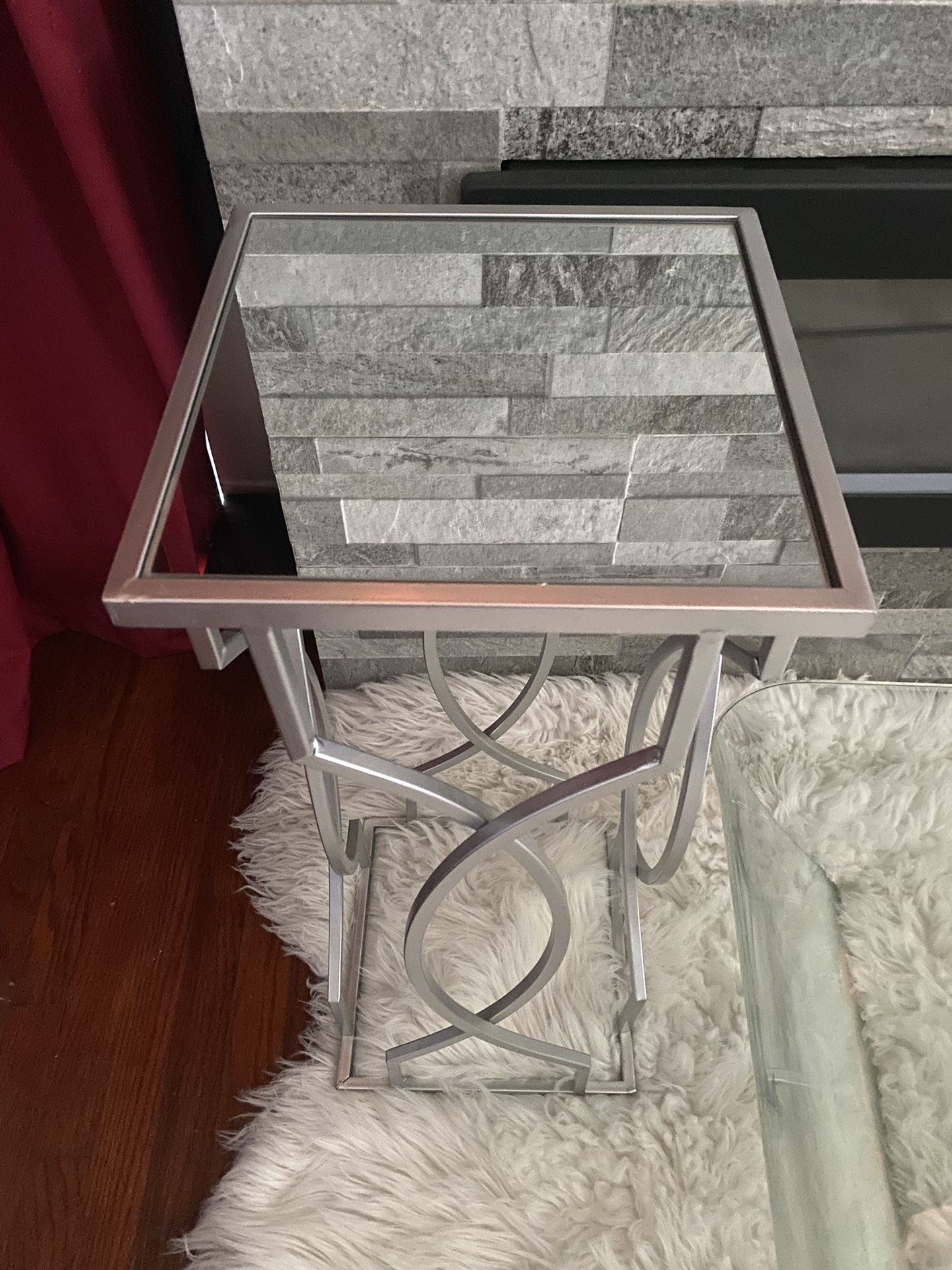 New Mirror Table