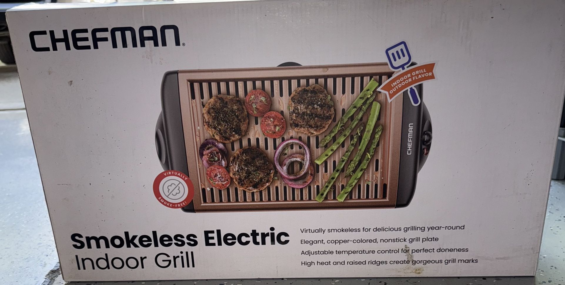 Chefman Smokeless Electric Grill