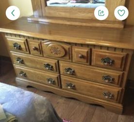Dresser and Headboard