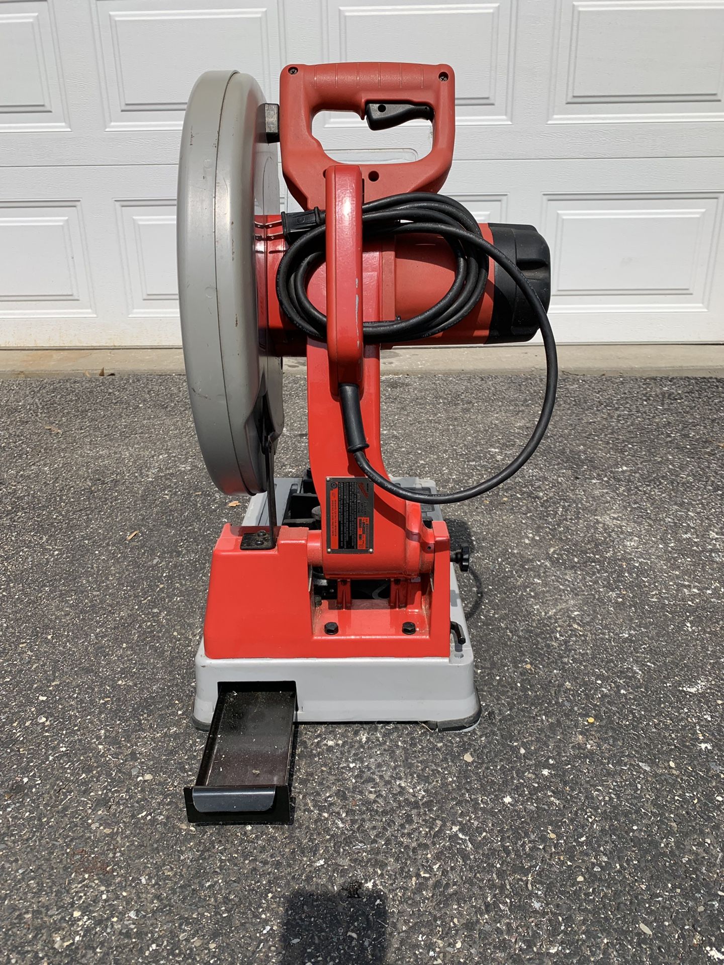 Milwaukee 14" DryCut Machine Chop Saw (Model 619020) for Sale in