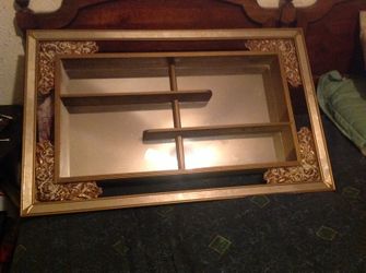 Beautiful mirror flash shelf