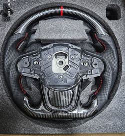 BRAND NEW 2020-2026 TOYOTA SUPRA A90 A91 Real Carbon Fiber Steering Wheel