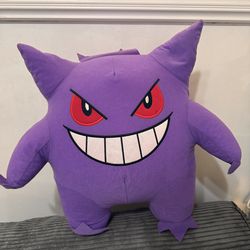 Official Pokemon Gengar 38’ stuffed plush toy great condition.