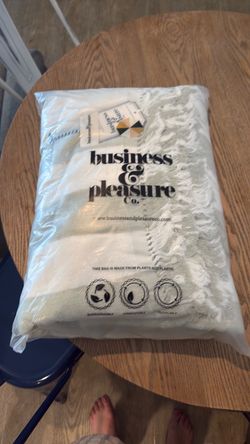 Business and pleasure beach blanket