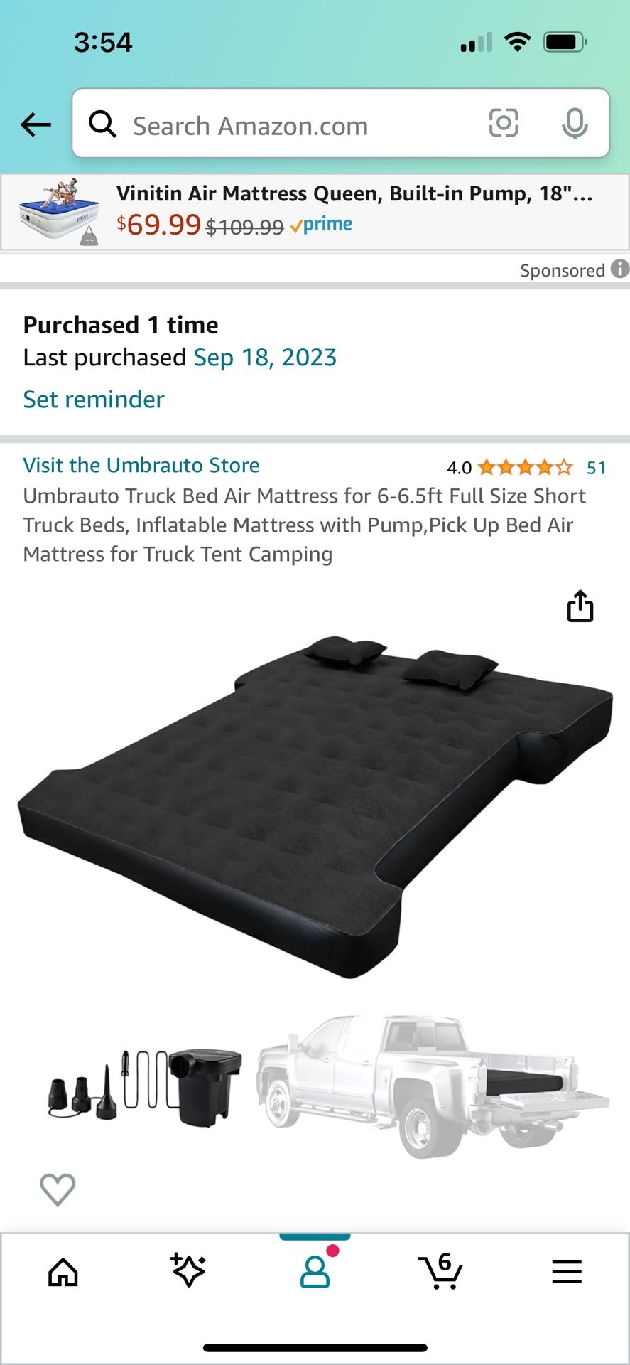 Inflatable Truck Bed 