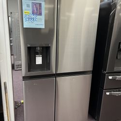 LG Open Box 36” Side By Side Refrigerator Free Delivery With 1 Year Warranty 