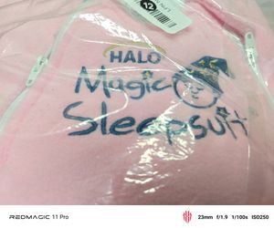 🎀☃️Pink Halo Magic SleepSuit/ 3-6 Months☃️🎀
