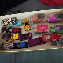 Little box of Hot Wheels.