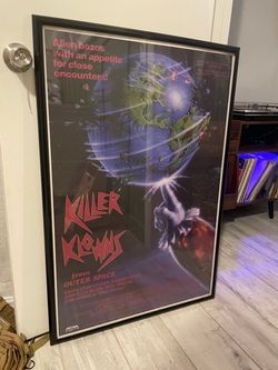 killer klownz framed movie poster