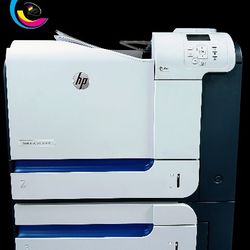 Laser Printer DUAL-TRAY || Hp LaserJet 500 COLOR M551 || Prints Automatically Double-Sided || LEGAL & LETTER Size Automatically || Speed Up To 33ppm |
