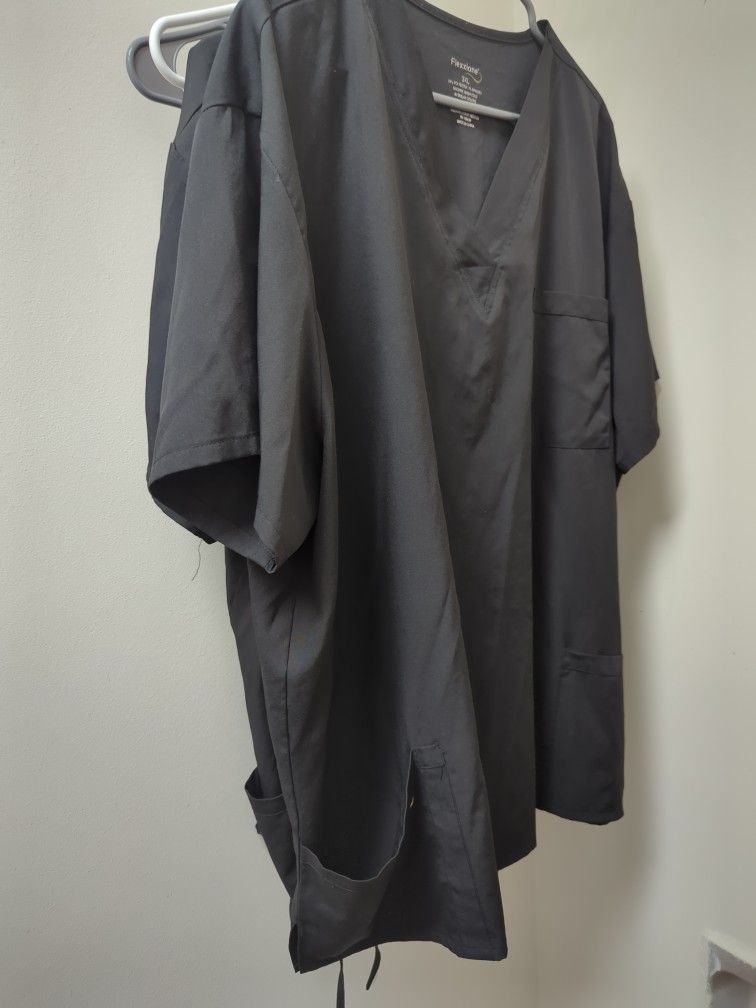 2 Black Scrub Sets