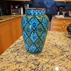 Moroccan Ceramic Vase 