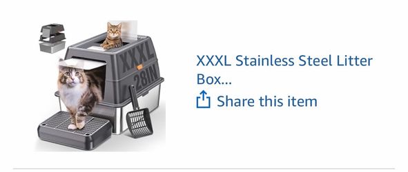 Cat litter box
