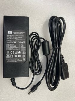 48 Volts 1.875 Amp Power Adapter, AC 100-240V to DC 48V 120W UL Listed Brand: Channel Well Technology Model: 2AAL090R High Quality! (NEW)