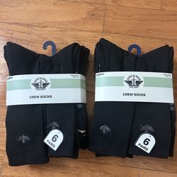 NWT Dockers Men's Crew Socks 12 Pack