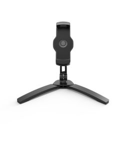 Phone and Tablet Stand for Devices up to 7.5" Wide, Wall Mount Capable, Black