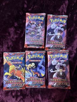 Pokémon Destined Rivals Scarlet Violet Boost Packs