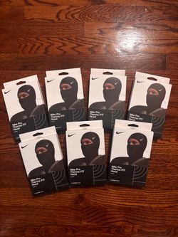 ALL BLACK NIKE SKI MASKS FOR THE LOW