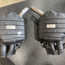 Audi RS7 Valved Mufflers